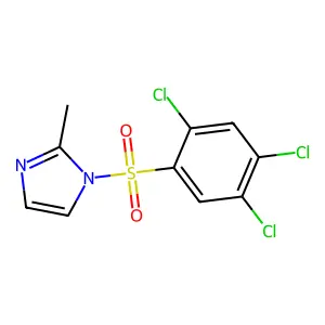 2-Methyl-1-(2,4,5-trichlorophenyl)sulfonylimidazole structure