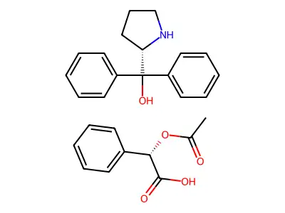 2-Pyrrolidinemethanol, alpha,alpha-diphenyl-, (S)- structure
