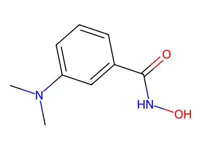 3-(dimethylamino)-N-hydroxybenzamide structure