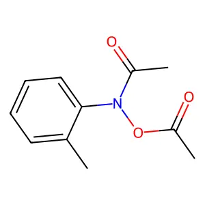 N-Acetoxy-N-acetyl-o-toluidine structure