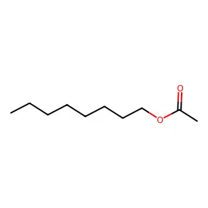 乙酸辛酯 structure