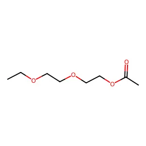 2-(2-Ethoxyethoxy)ethyl acetate structure