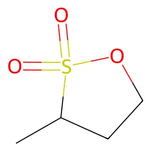 3-甲基-1,2-氧硫杂环戊烯2,2-二氧化物 structure