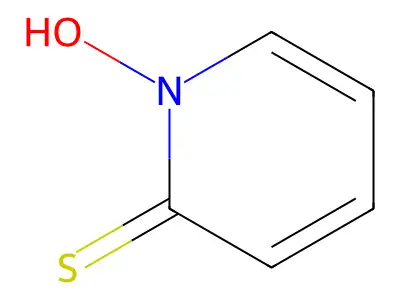 吡啶硫酮 structure