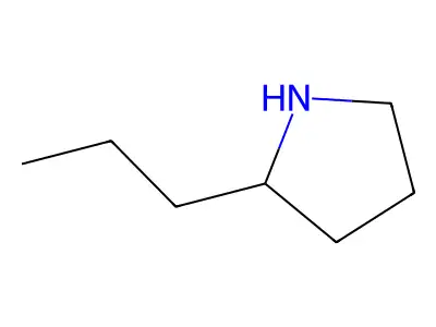 2-Propylpyrrolidine structure