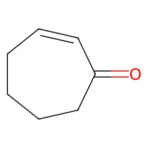 2-Cyclohepten-1-one structure