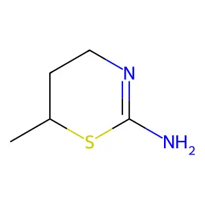 2-氨基-5,6-二氢-6-甲基-4H-1,3-噻嗪 structure