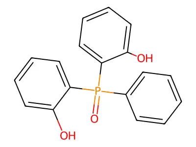 2,2'-(phenylphosphoryl)diphenol structure