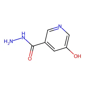 5-Hydroxynicotinohydrazide structure