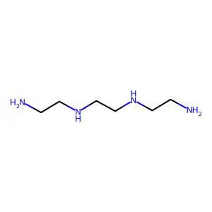三乙烯四胺 structure