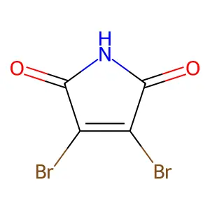 Dibromomaleimide structure