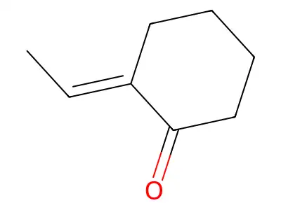 2-Ethylidenecyclohexanone structure