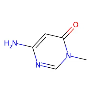 6-Amino-3-methyl-3,4-dihydropyrimidin-4-one structure