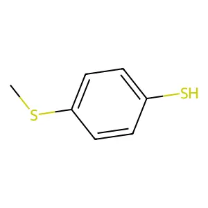 4-(Methylsulfanyl)thiophenol structure