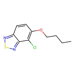 5-Butoxy-4-chloro-2,1,3-benzothiadiazole structure