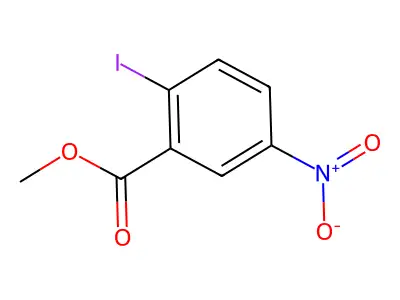 Methyl 2-iodo-3-nitrobenzoate structure