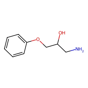 (2S)-(-)-1-Amino-3-phenoxy-2-propanol structure