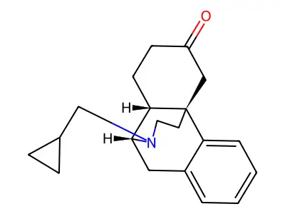 N-cyclopropylmethylmorphinan-6-one structure