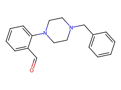 2-(4-Benzylpiperazin-1-yl)benzaldehyde structure