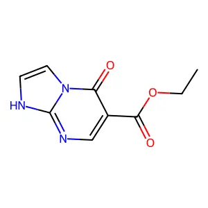 Ethyl 5-oxo-1,5-dihydroimidazo[1,2-a]pyrimidine-6-carboxylate structure