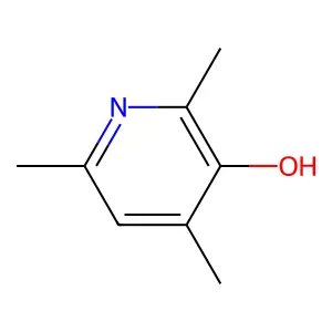 2,4,6-Trimethyl-3-hydroxypyridine structure