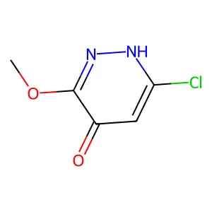 6-Chloro-3-methoxy-1,4-dihydropyridazin-4-one structure