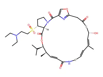 DALFOPRISTIN structure