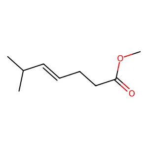 Methyl 6-methylhept-4-enoate structure