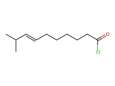 9-甲基癸-7-烯酰氯 structure