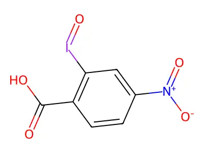 Benzoic acid, 2-iodosyl-4-nitro- structure