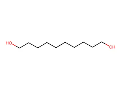 1,10-癸二醇 structure