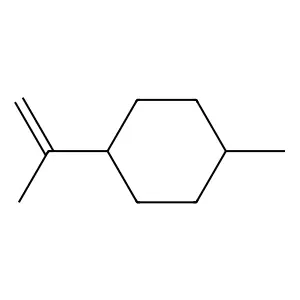 1-Methyl-4-(1-methylethenyl)cyclohexane structure