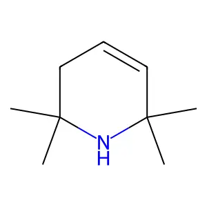 Piperidine, 3,4-didehydro-2,2,6,6-tetramethyl- structure