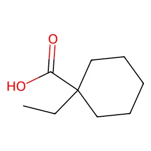 1-Ethylcyclohexane-1-carboxylic acid structure