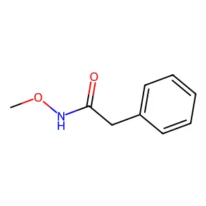 Benzeneacetamide, N-methoxy- structure