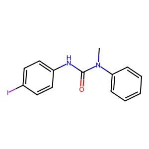 Urea, N'-(4-iodophenyl)-N-methyl-N-phenyl- structure