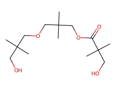 双(新戊二醇)羟基新戊酸酯 structure
