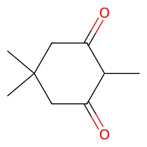 1,3-Cyclohexanedione, 2,5,5-trimethyl- structure