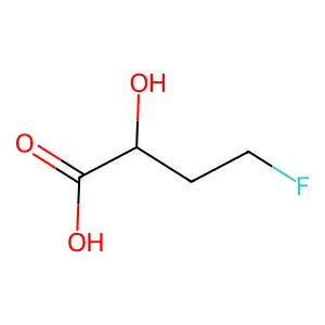 4-氟-2-羟基丁酸 structure