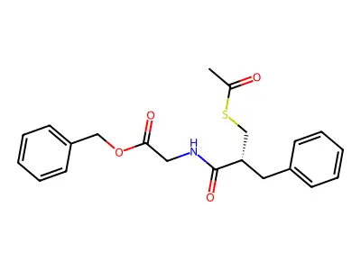 Dexecadotril structure