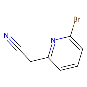 2-(6-Bromopyridin-2-yl)acetonitrile structure