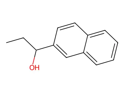 1-(Naphthalen-2-yl)propan-1-ol structure