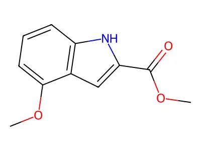 methyl 4-methoxy-1H-indole-2-carboxylate structure