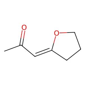 1-(Oxolan-2-ylidene)propan-2-one structure