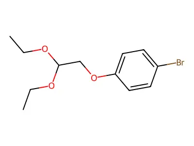 1-Bromo-4-(2,2-diethoxyethoxy)benzene structure
