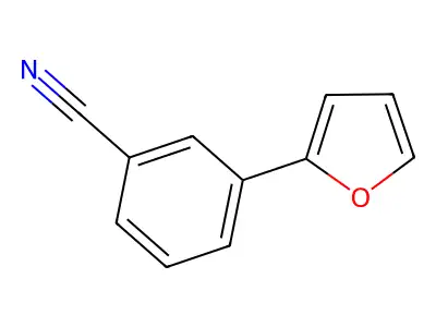 3-(2-Furyl)benzonitrile structure