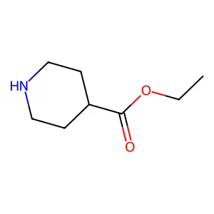 Ethyl 4-piperidinecarboxylate structure