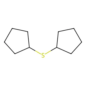 Dicyclopentyl sulfide structure