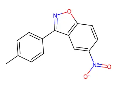 5-Nitro-2-p-tolylbenzo[d]oxazole structure