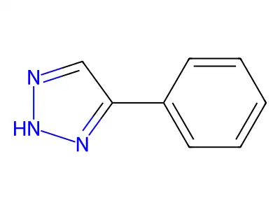 4-phenyl-1H-1,2,3-triazole structure